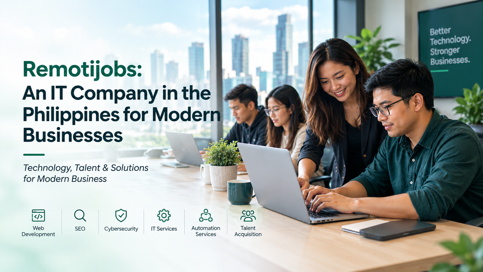 Remotijobs: An IT Company in the Philippines for Modern Businesses