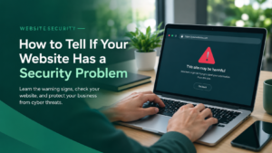 Website Security Problem on Laptop